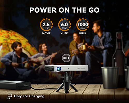 Goodee MINI PROJECTOR 4K Goodee 1080P Support Pocket Dlp Projector With Wifi And Bluetooth, Pico Portable Outdoor Movie Projector thumb #3