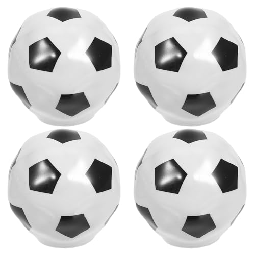 IWOWHERO 4 piezas Tiradores de Cerámica Fútbol para Muebles Infantiles Pomos Resistentes para Armarios Decoración Deportiva para Habitaciones y Proyectos DIY