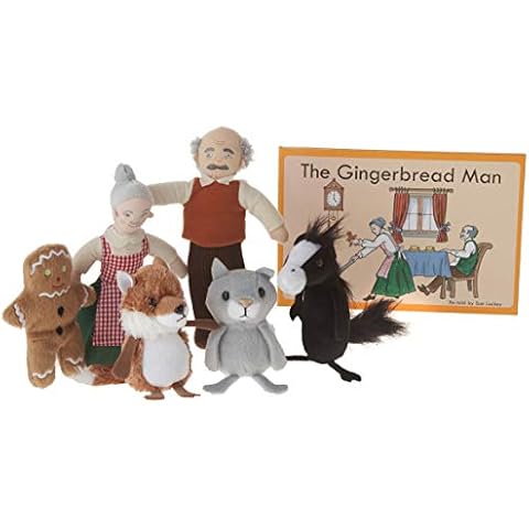 The Puppet Company Traditional Story Sets The Gingerbread Man Book and Finger Puppets Set Cover