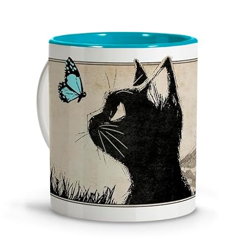 LolaPix Taza con Dibujo de Gato Estilo Anime. Tazas Originales para Regalar. Regalos Frikis Manga. Regalos para Amantes de los Gatos. Tazones Desayuno. Canecas engraçadas. | Ya disponible en tu tienda friki favorita! En mundofriki.es!