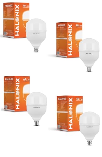Halonix Jumbo 40W higher wattage Led Bulb | Cool Day Light (6500K)| Base- B22 | Energy Efficient | Surge Protection | Pack of 4 (B0D2LQJCTG) Amazon Price History, Amazon Price Tracker