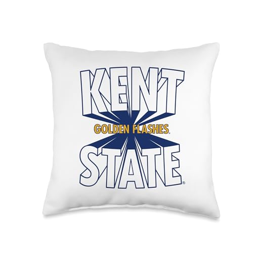 Kent State Golden Flashes | NCAA University Merch | 19KSTRAY Throw Pillow