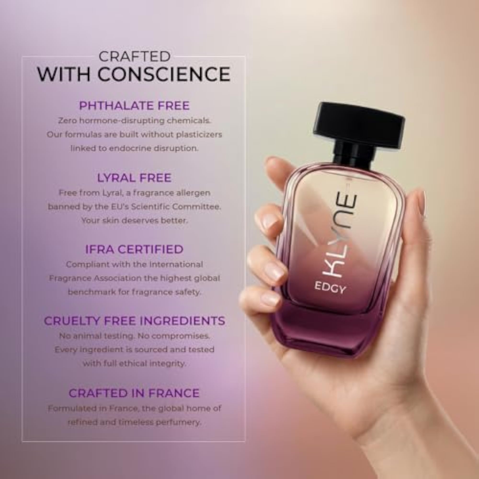 Edgy Eau De Parfum for Men & Women, 100 ML