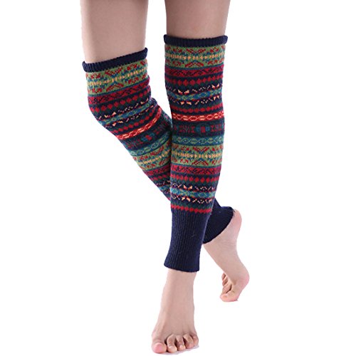 Guêtres bleu Leben pour ne plus mouiller le bas des pantalons