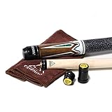 Black Scorpion CUESOUL 58 Inch 19OZ Canadian Maple Billiard Pool Cue Stick 12.75mm tip