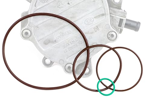 RKX 2.0T Vacuum Pump Reseal/Rebuild Kit Compatible with VW & Audi 2.0 T MKv, B6, 8P, B7 Gasket