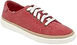 Vionic Women's Sunny Hattie Lace-up Sneaker - Ladies Sneakers Concealed Orthotic Arch Support Red 8.5 M US