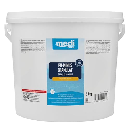 pH-Minus Medipool Schwimmbadpflege Granulat 5 kg