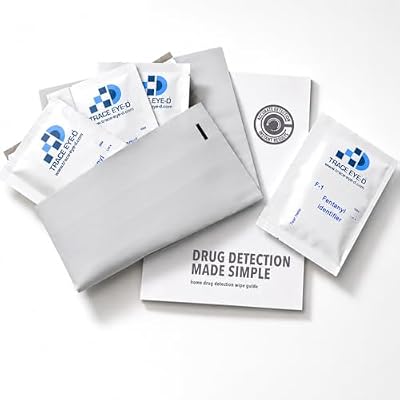 F1 Fentanyl Detection Wipes 4-Pack, Skin-Safe, Instant Results