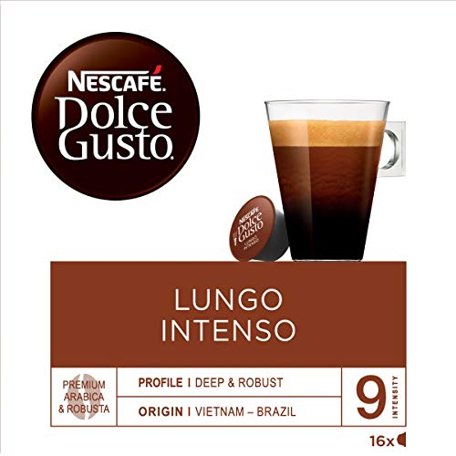 Nescafé Dolce Gusto Lungo Intenso - Café - 96 Capsules (Pack de 6 boîtes x 16) - Image 8