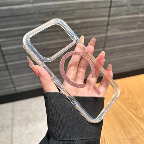 Coque iPhone 15 Pro Max transparente pailletée idéale pour sublimer vos soirées et votre quotidien