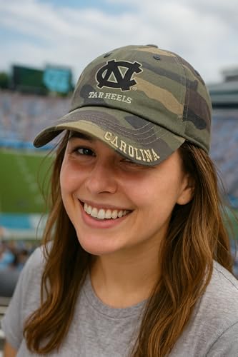 Gorra ajustable Universidad North Carolina Camuflaje miniatura 4