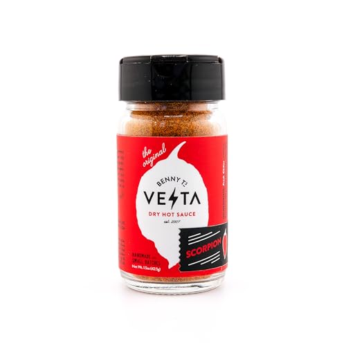 Benny T's Vesta - SCORPION - Dry Hot Sauce (Moruga Scorpion)