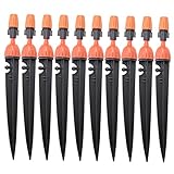 Buse de plantation - facile à connecter à l'arrosage, conception de prise de terre, le fond est une conception de pointe, buse de jardinage