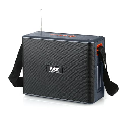 Image of MZ S663 (Portable Bluetooth Speaker) Dynamic Thunder Sound with High Bass & 12W Power with 1500mAh Battery & Solar Panel