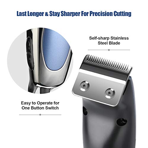Cosyonall Hair Clippers For Men Pro Corded Hair Trimmer Cutting Kit With 8 Clipper Guide Combs Hard Storage Case For Hair Cutting #TOP3