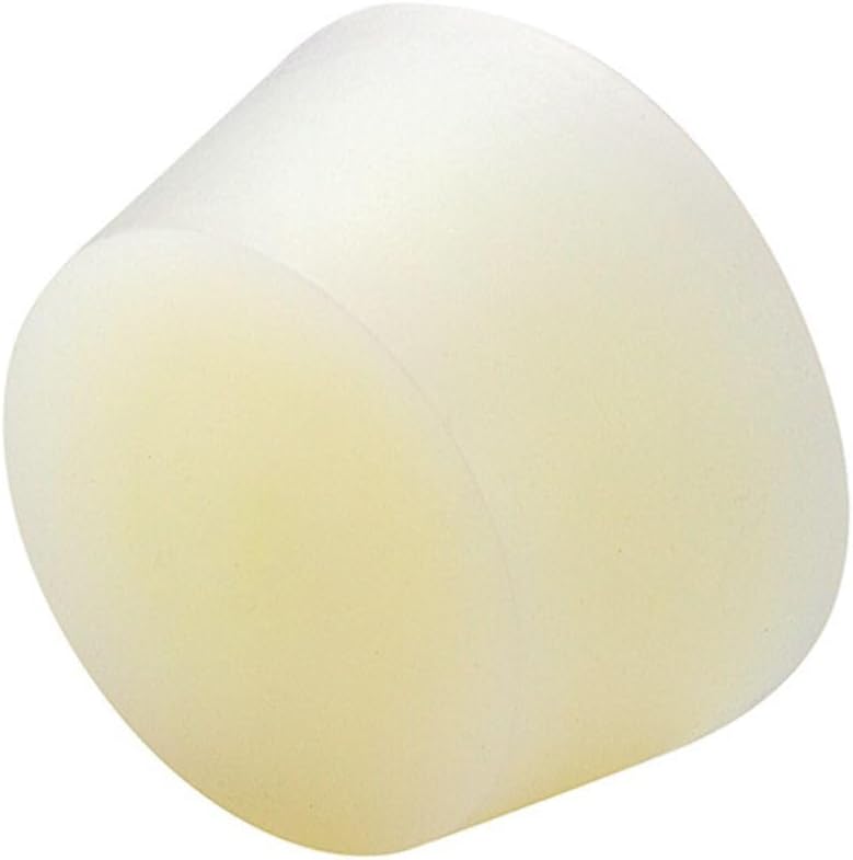 Caplugs UP-SH Series UP200 - Ultrabake Silicone Plugs - Powder Coating, E-Coating, Tapered Fit, High Temp, Threaded, Clear Silicone, 0.200" Width x 0.750" Length (1000 per Bag)