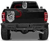 Noizy Graphics 16' Patriotic B9 Molon Labe 1791 2A Gun Rights American Flag Car Sticker Truck Rear Window Tailgate Vinyl Decal Color: Matte Black