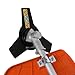 5 in 1 Gas Weed Eater, 52cc 2-Cycle Grass Trimmer & Hedge Trimmer, Brush Cutter, Weed Wacker Gas Powered, Pole Saw with Extension Pole, String Trimmer for Home, Garden, Lawn Care (Orange)