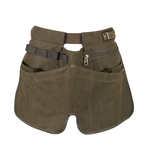 Canvas Gardening Half Apron, Heavy-Duty Florist Tool Belt 5 - 29.94 w/ Code + 40% Off Code TOURBON26 - image 1
