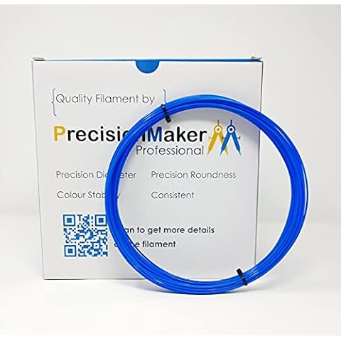 PrecisionMaker 3D Printer Filament PLA 1.75mm - Blue - UK Stock - Quick Dispatch (10m) Cover