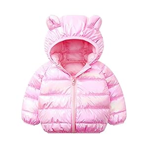 Baby Unisex jas, jas met rits en capuchon, Little Bear Ears kleding, outdoor jas, lichtgewicht tops, dikke warme en…