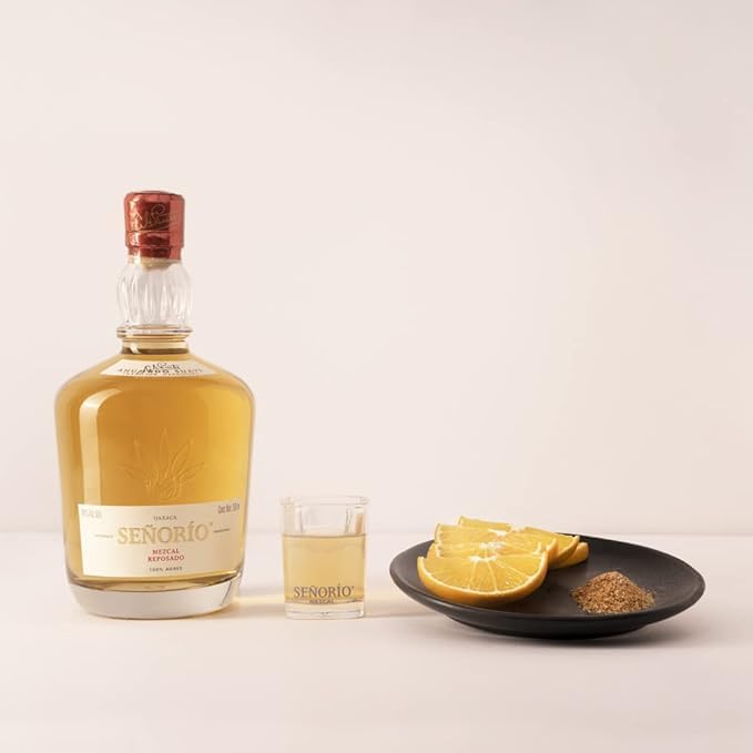 Amazon.co.jp: メスカル セニョリオ 750ml 芋虫 アガベ スピリッツ