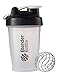 BlenderBottle Classic Loop Top Shaker Bottle, Clear/Black, 20-Ounce