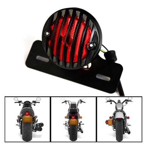 Feu arriere moto stop puissant pour securiser votre scooter ou custom - 4