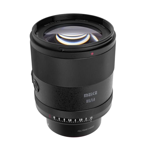 Image of Meike 85mm F1.4 Auto Focus Full Frame STM Stepping Motor Portrait Lens Compatible with Sony E Mount Cameras A7 A7R A74 A7R4 A7III A7RII A7RIII A7SIII A9