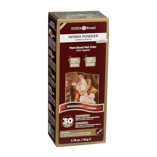 Surya Brasil Henna Powder Mahogany 1.76oz miniatura 4