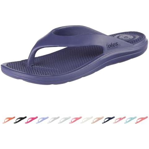 Totes Women's Solbounce Sandals, Lightweight Flip Flops Cover