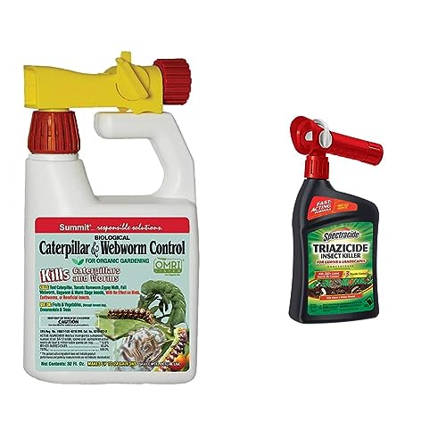SUMMIT Caterpillar & Webworm Control + Spectracide Triazicide Insect Killer (32 fl Oz)