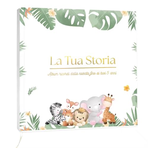 Album Nascita Bambino e Bambina per foto e scritte di