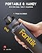 Fanttik S1 Pro Electric Screwdriver, Power Screwdriver with16 S2 Steel Bits, 3 Torque Settings, Max 6 N.m, 2000mAh Battery, LED Light & 1/4''Hex, Ideal Tool for Furniture & Gaming PC