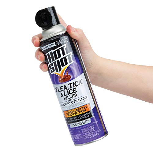 Hot Shot Flea, Tick & Lice Killer With Odor Neutralizer (Aerosol) 14 Oz (1 Pack) #TOP2