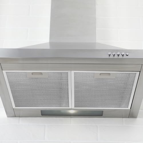 Filtro de campana extractora de gran durabilidad, paquete de 2 rejillas de aluminio reforzado 8
