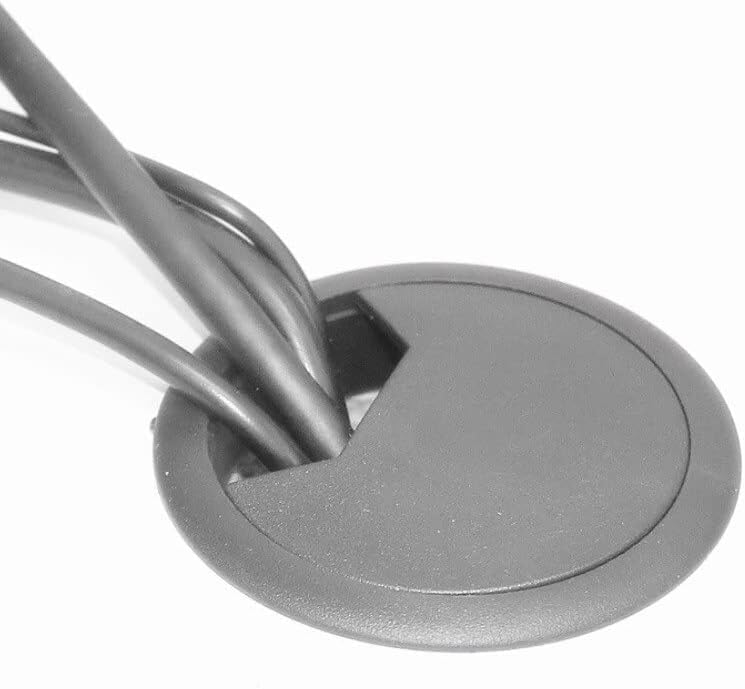 Desk Grommet,8pcs/Pack 60mm,50mm,Computer Desk Table Grommet Cable Port Wire Hole Cover,