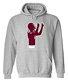 TugBoat's Emporium Johnny Manziel Money Hooded Sweatshirt Hoodie YOUTH XL Grey