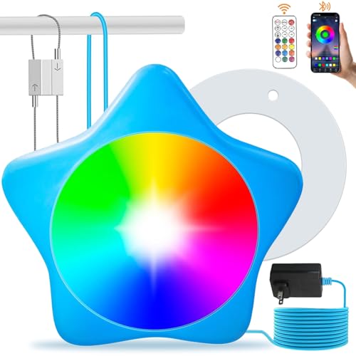 Super Kegel LED Pool Lights with APP Control, 20W Dimmable Underwater Submersible Light with...