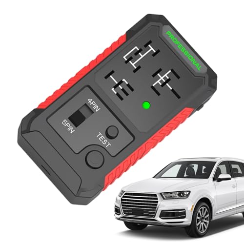 Comprobador de relés de coche con buscador de circuitos de retraso y voltaje de batería de camión