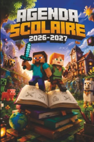 Agenda Scolaire 2026 2027: Organisateur scolaire quotidien pour garçons et filles – Primaire, Collège & Lycée | Organisation scolaire, devoirs et suivi complet de l’année | cahi