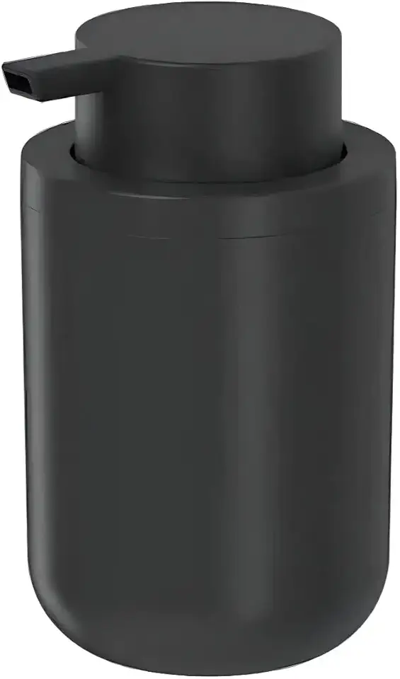 Ou Porta sabonete líquido Preto Linha Bold