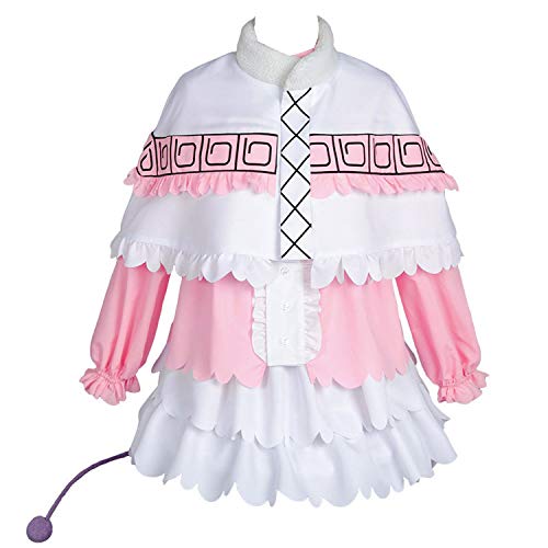 Ya-cos Miss Kobayashi-san Dragon Maid Kanna Costume Outfit Cosplay Uniform Dress Pink Ya-cos Miss Kobayashi-san Dragon Maid Kanna Costume Outfit Cosplay Uniform Dress Pink