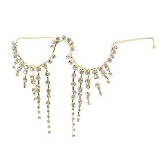 Rhinestone Fringe Gold