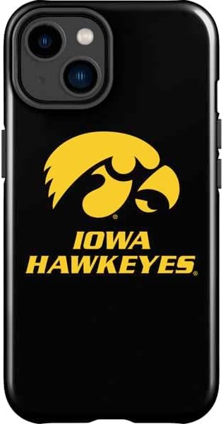 Skinit Impact Phone Case Compatible with iPhone 15 Plus - Officially Licensed University of Iowa Design