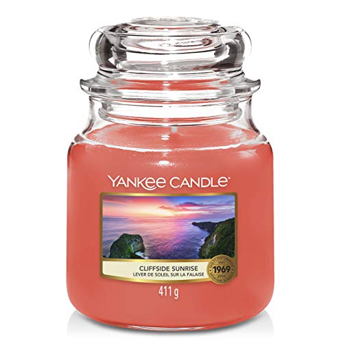 Yankee Candle Cliffside Sunrise bougie parfumée pour éliminer les odeurs de maison - 2