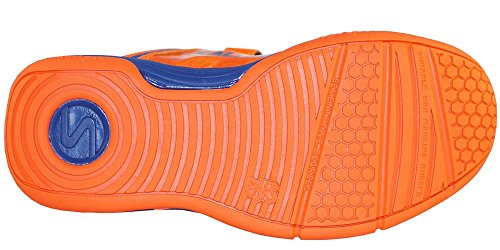 Salming Viper Kids Indoor Handball Shoes for Children orange/blue, EU Shoe Size:31 EU