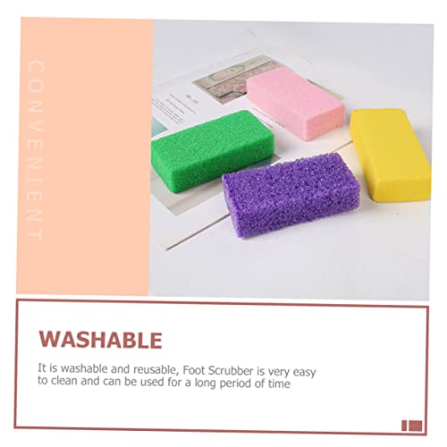 Healvian 18 Pcs placa de fricção de pedra-pomes esfoliante para os pés esfoliante pés esfoliante de