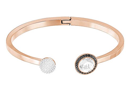 Swarovski Crystal Hote Rose Gold Plated Bangle